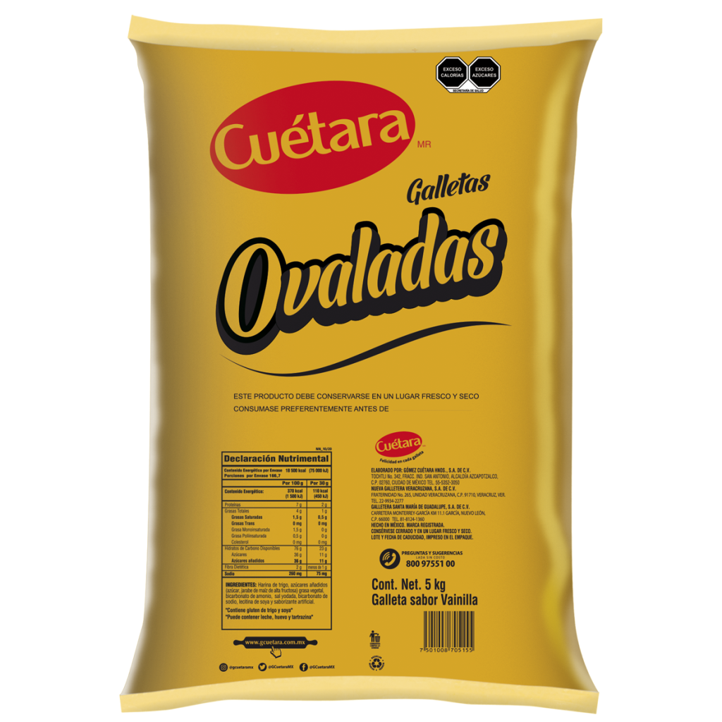 Ovaladas – Galletas Cuétara