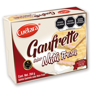 Gaufrette sabor Nata Fresa