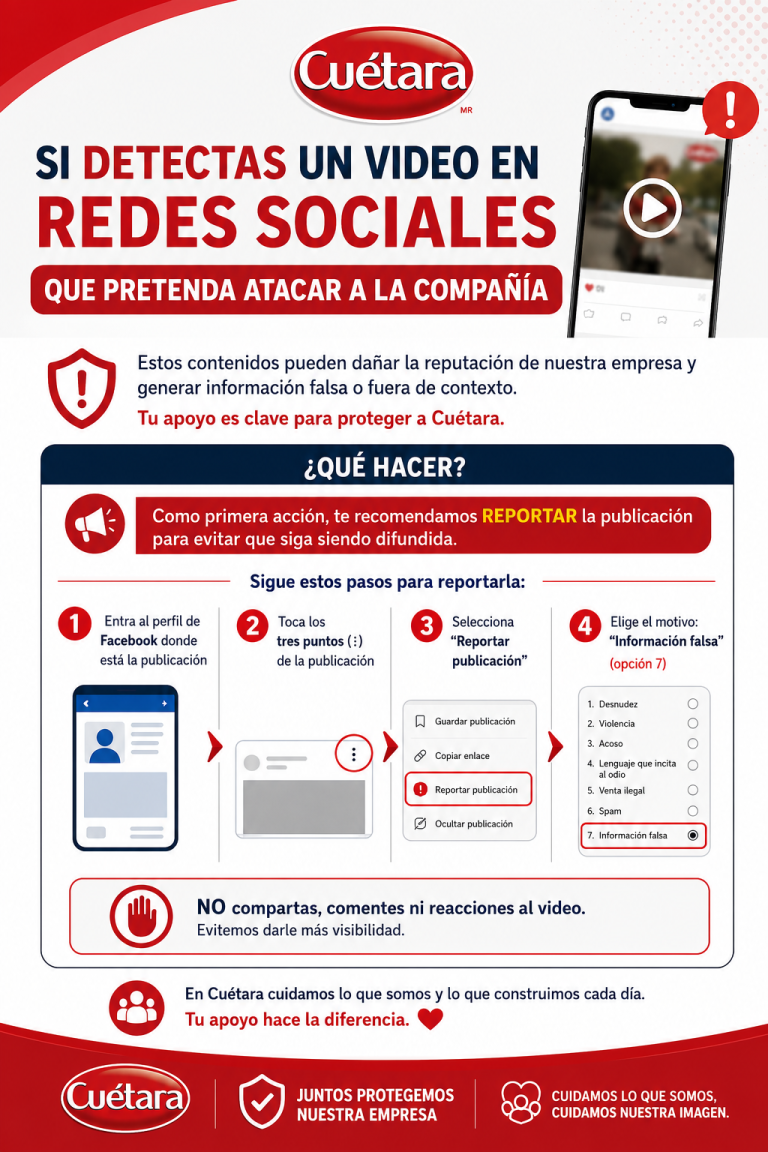 PROTEGE LA IMAGEN DE NUESTRA COMPAÑIA