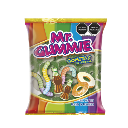 aros manzana 1kg gummie